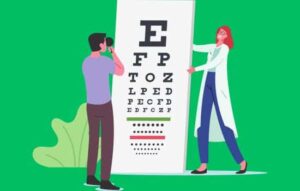 Realice su prueba de visión