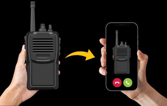 Usar tu celular como si fuera un walkie talkie